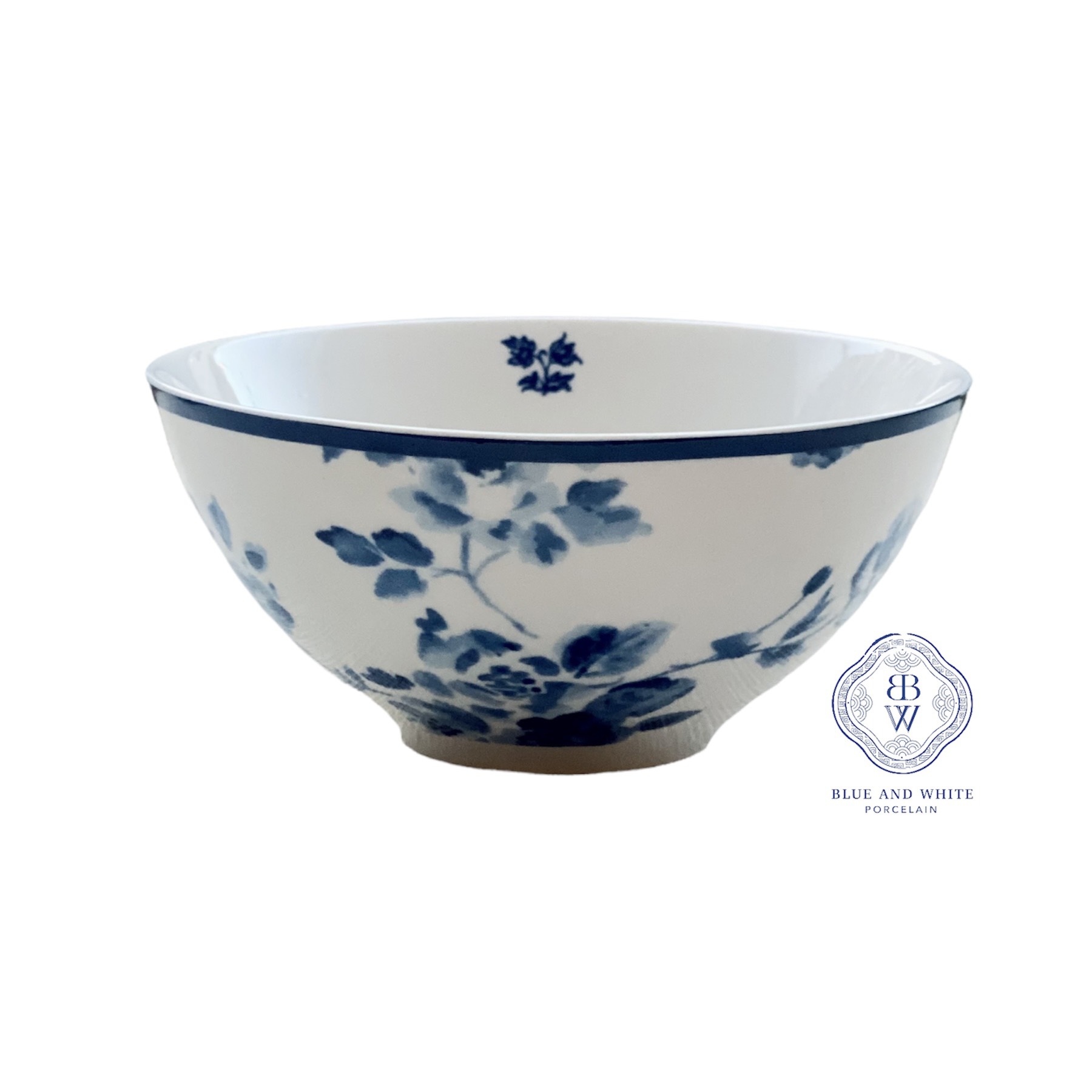 Blue Rose Small Bowl