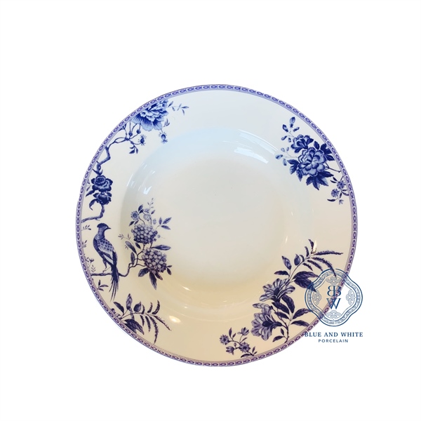 Blue Spring Deep Plate 23 cm