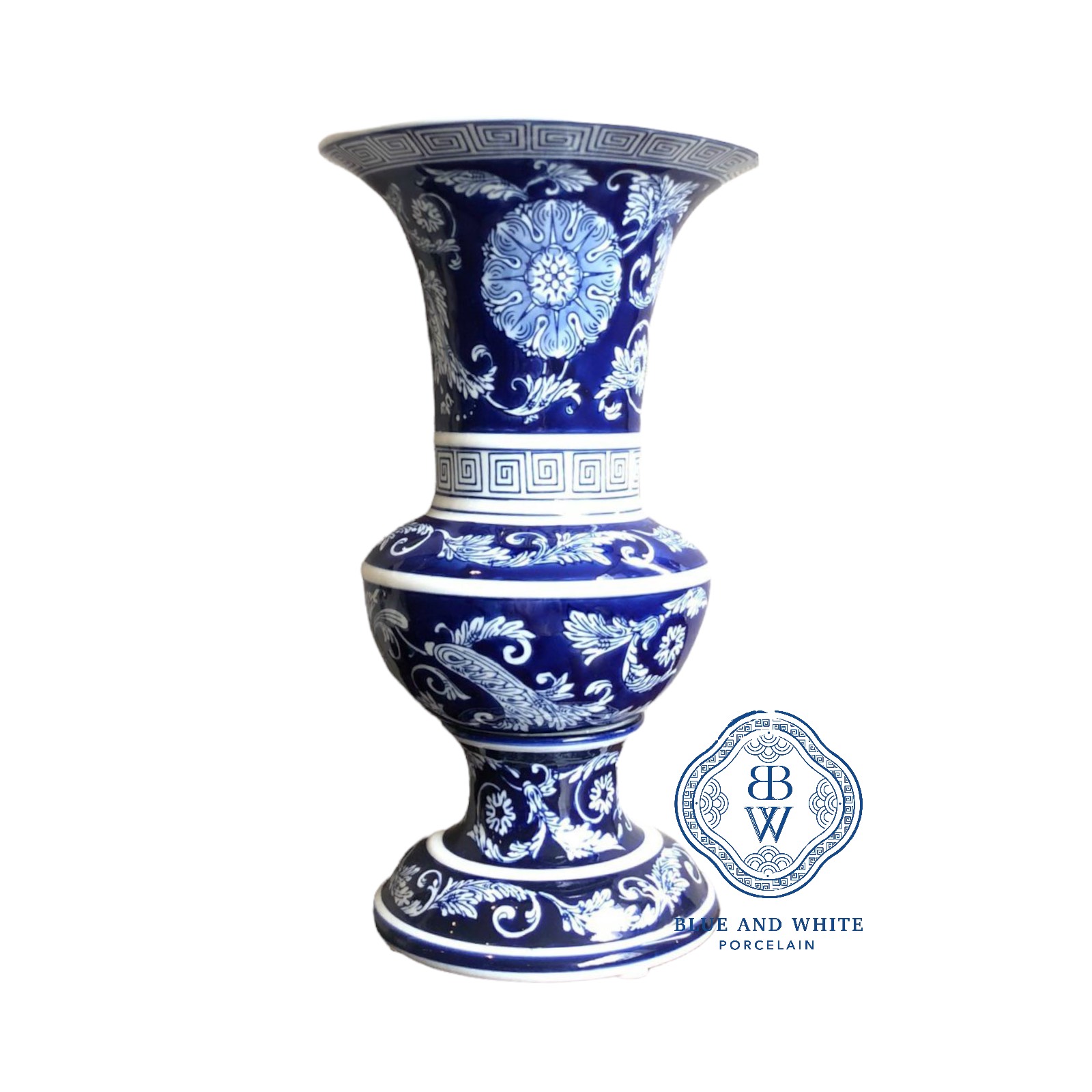 Chinoiserie Phoenix Tail Vase