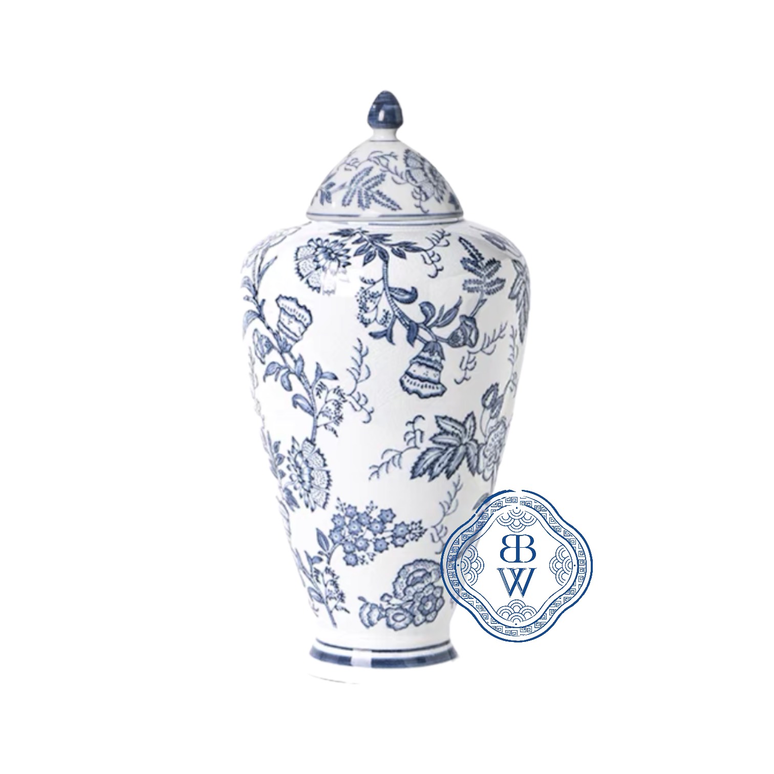 Chinoiserie Temple Jar 