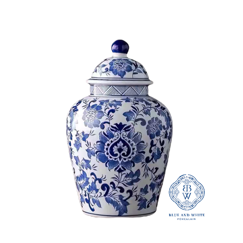 Chinoiserie Temple Jar