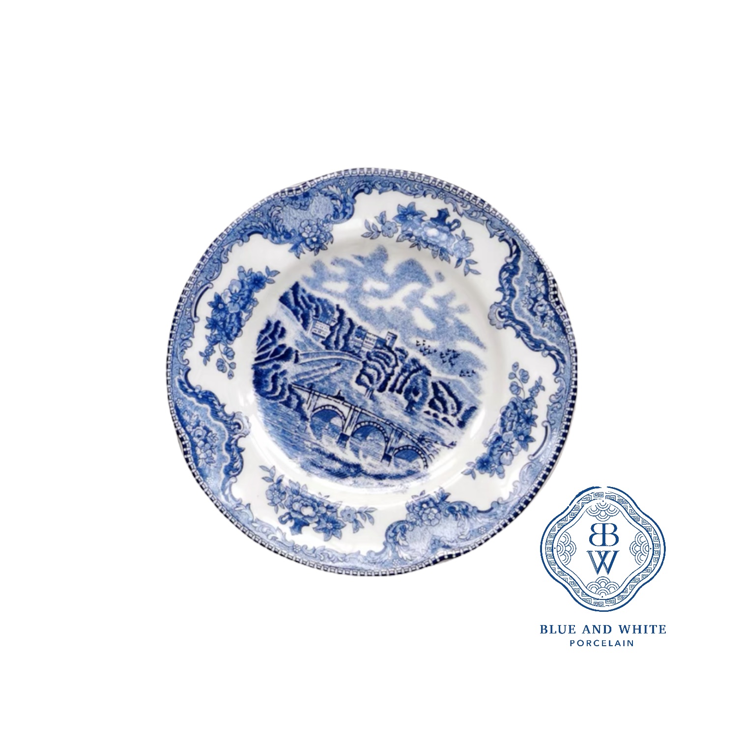 Blue Castle Flat Plate 16 cm