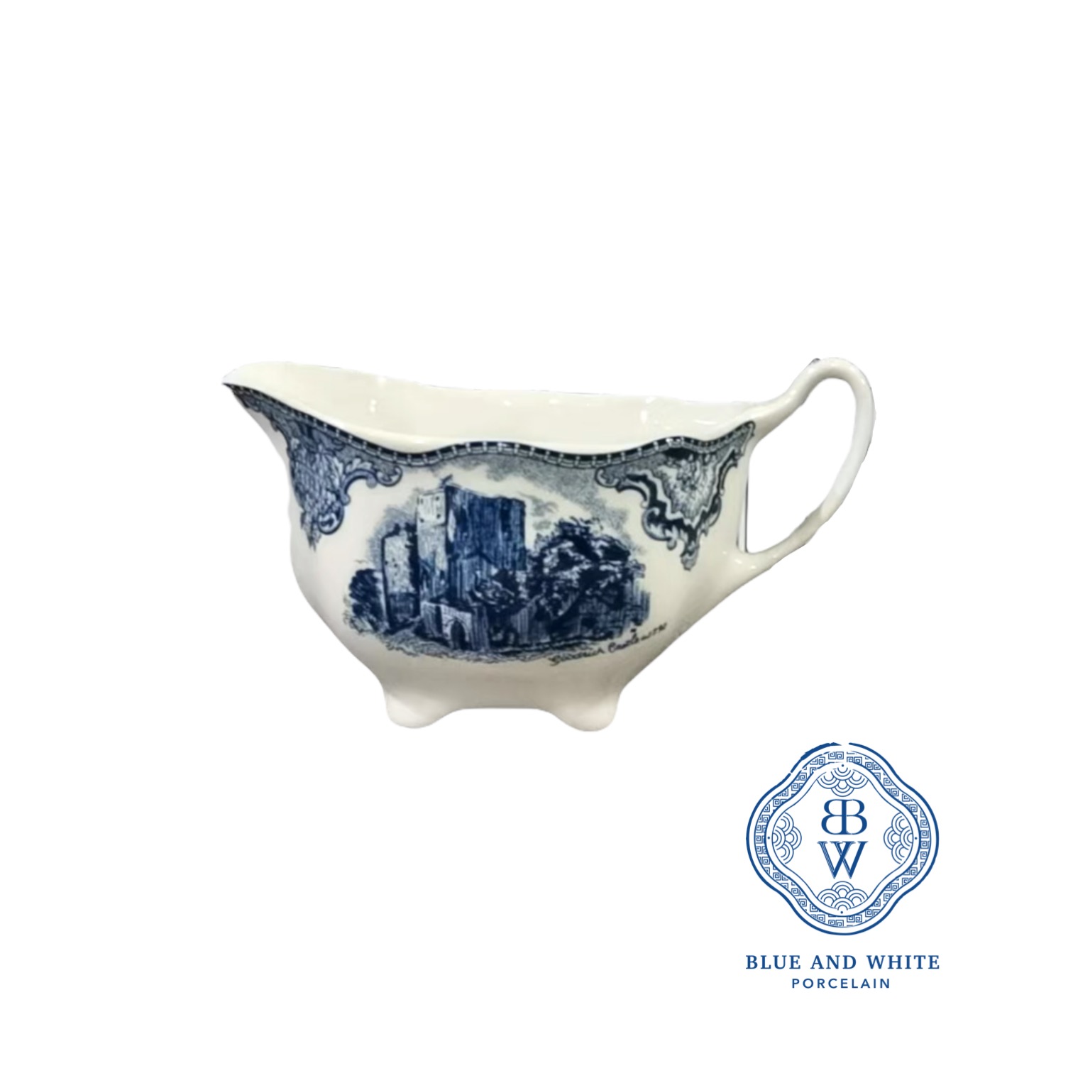 Blue Castle Milk Jug 