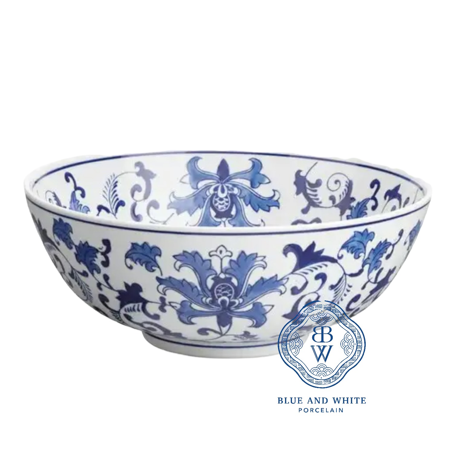 Oriental Flower Big Bowl