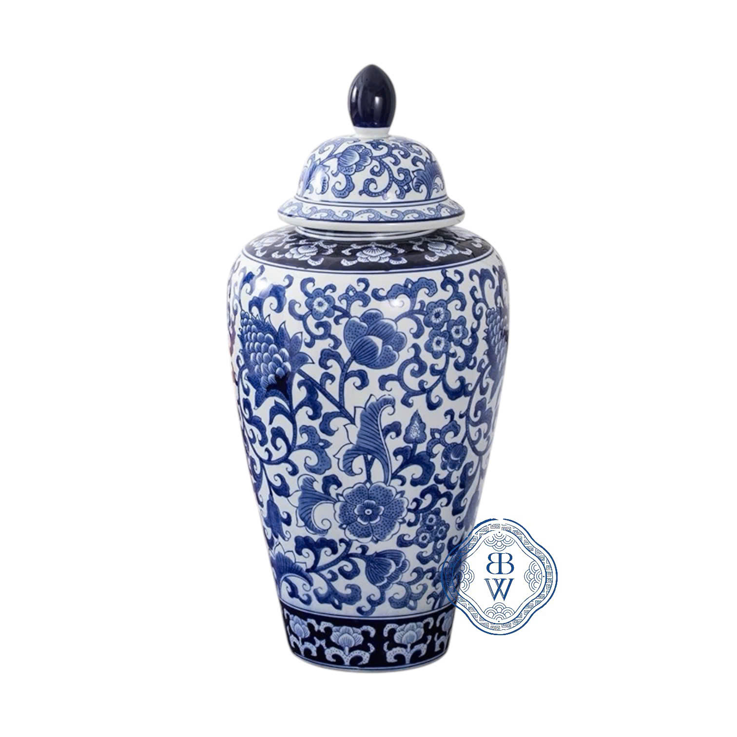 Temple Jar Chinoiserie